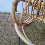 1960s Rattan Rocking Chair