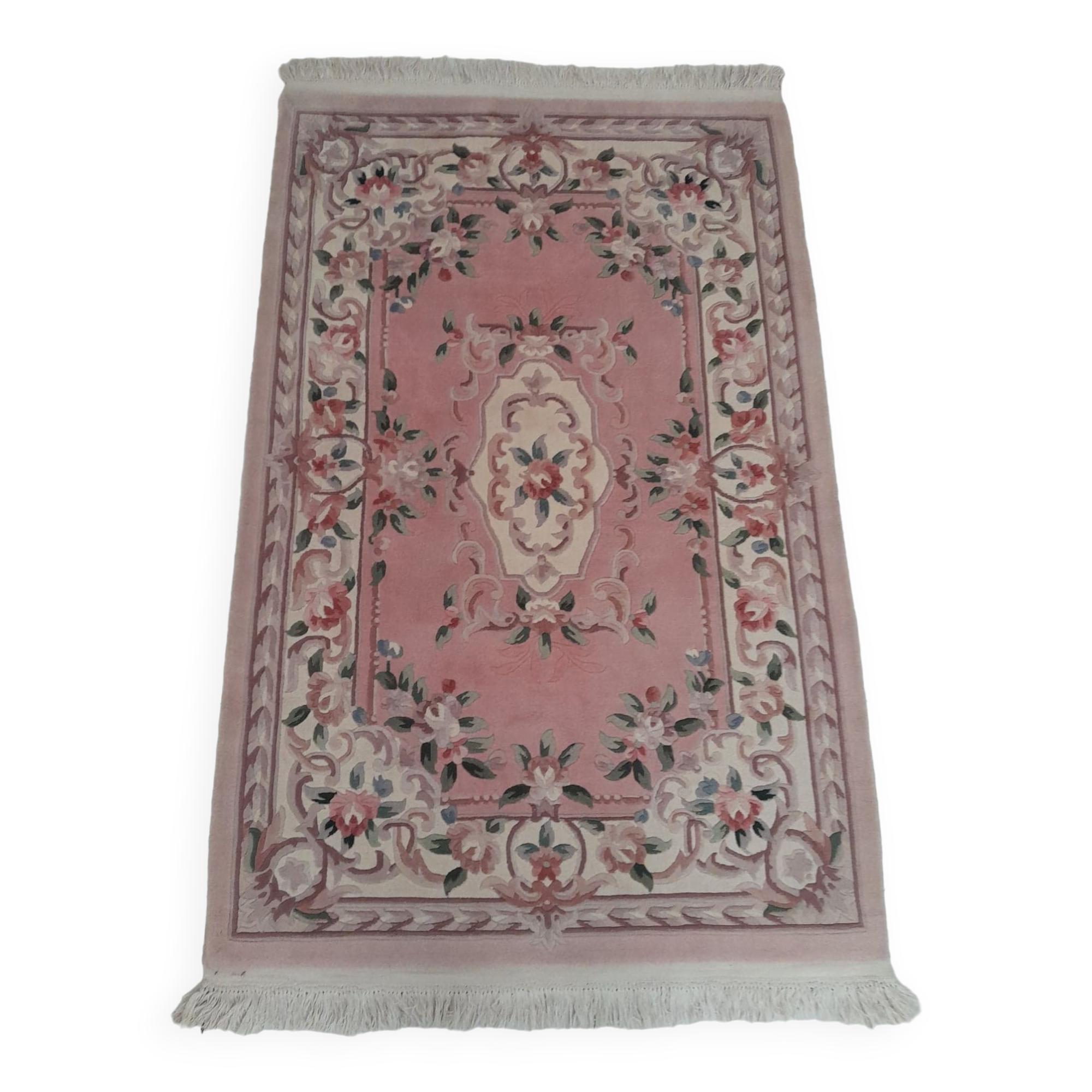 Chinese carpet style Aubusson handmade 186x123cm