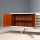 Vintage enfilade Prisma in painted teak, 1960s.