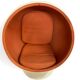 4 x chaise boule en fibre de verre années 1980