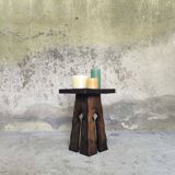 Vintage wooden stool