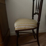 Louis XVI style mahogany chair