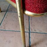 Foldable backrest armchair 70s