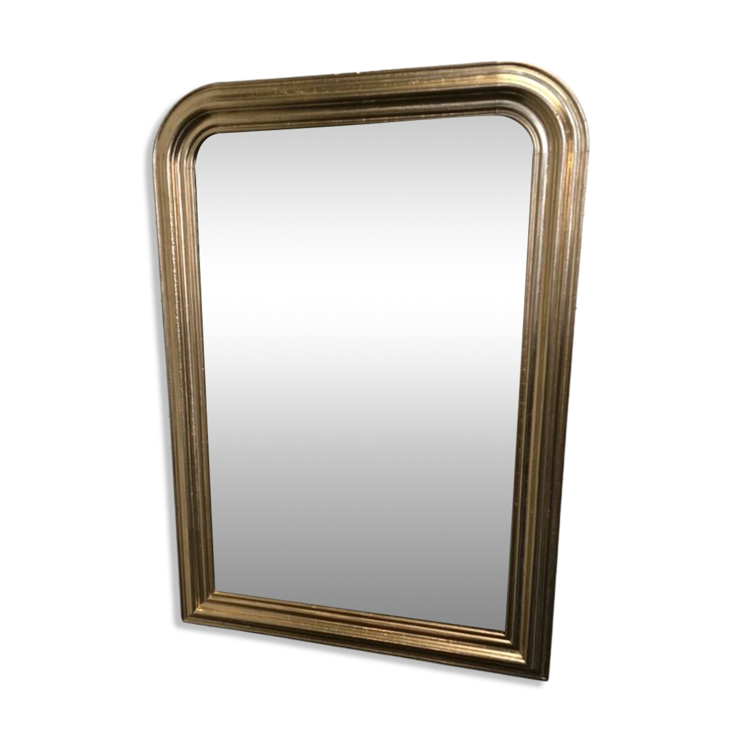 Antique Louis Philippe style gilded mirror