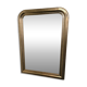 Miroir ancien style Louis Philippe doré