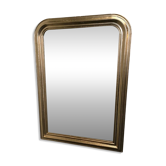 Antique Louis Philippe style gilded mirror