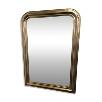 Antique Louis Philippe style gilded mirror