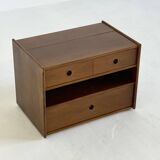 Set of two Italian wooden bedside tables