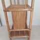 Vintage rattan bedside table