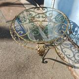 Table basse fer forgé 1940