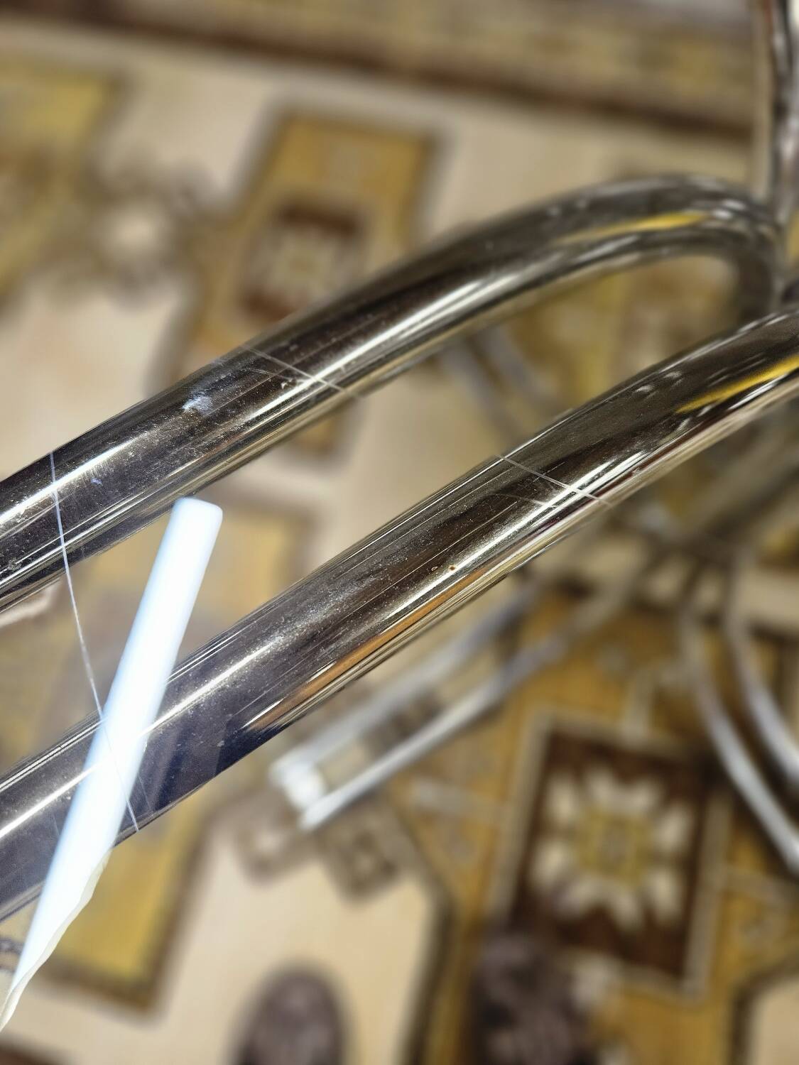 Vintage smoked glass dining table, Italy 1970s