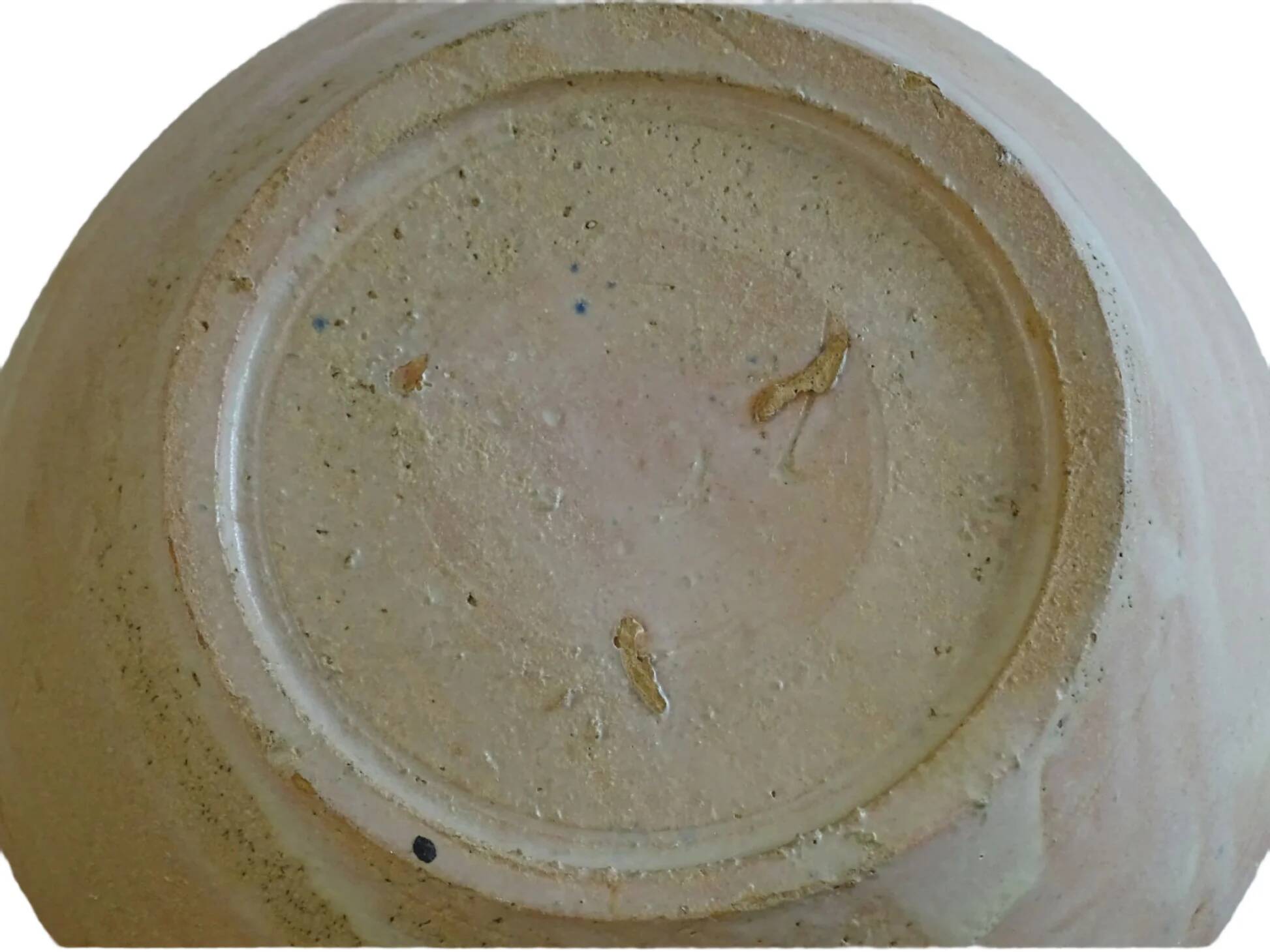 Lebrillo en céramique Fajalauza espagnole antique