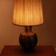 1960s table lamp Majolika