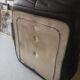 Togo armchair heater, roset line, black leather ed. 1970