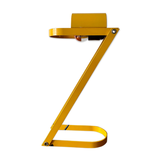 Yellow Z desk lamp
