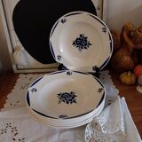 Old Badonviller soup plates