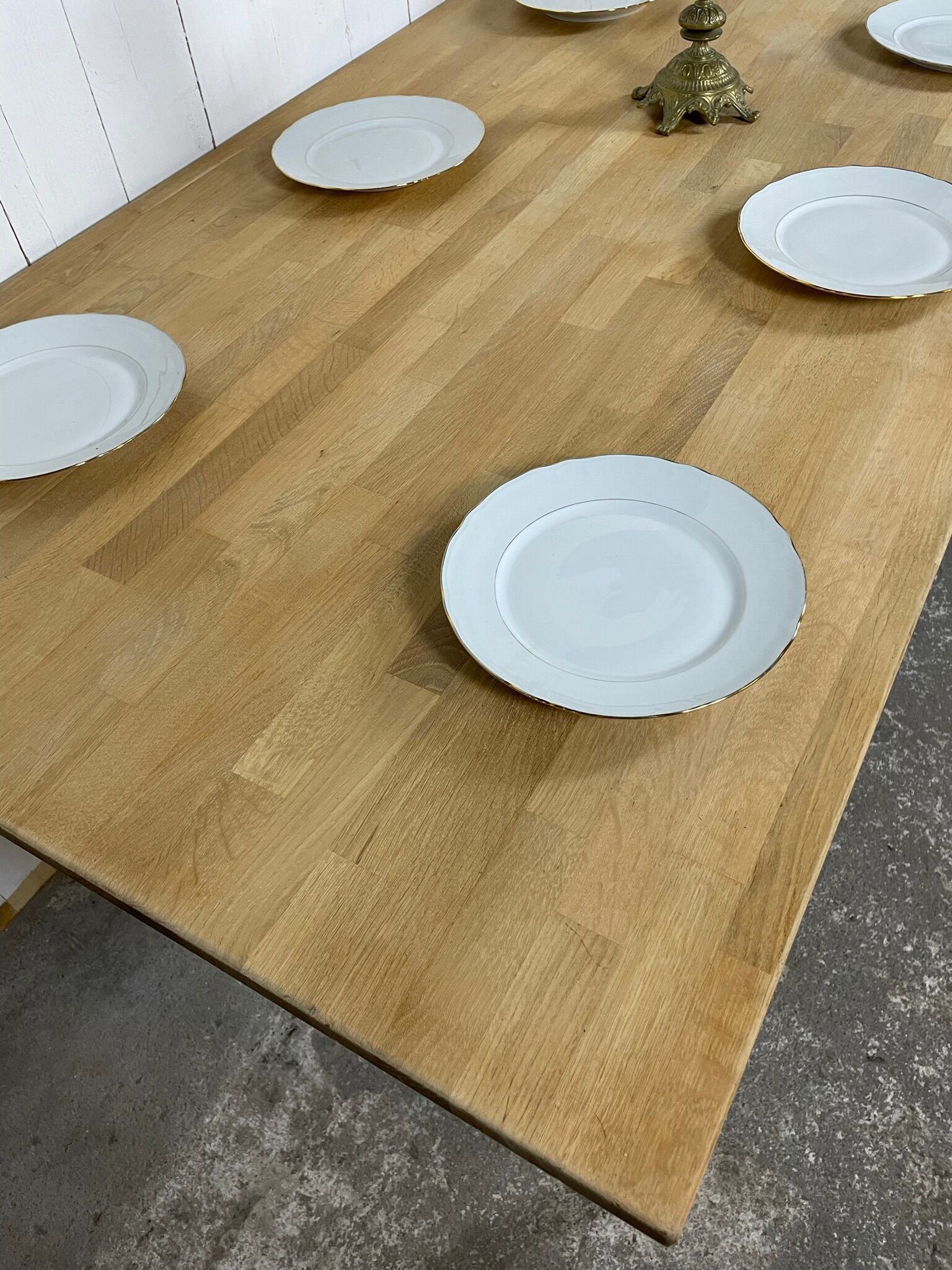 Table de ferme chêne