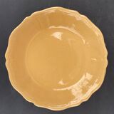 Set of 5 yellow hollow plates