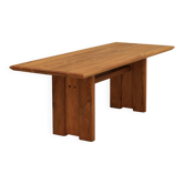 Table en orme massif, Maison Sénac, France, 1980’s