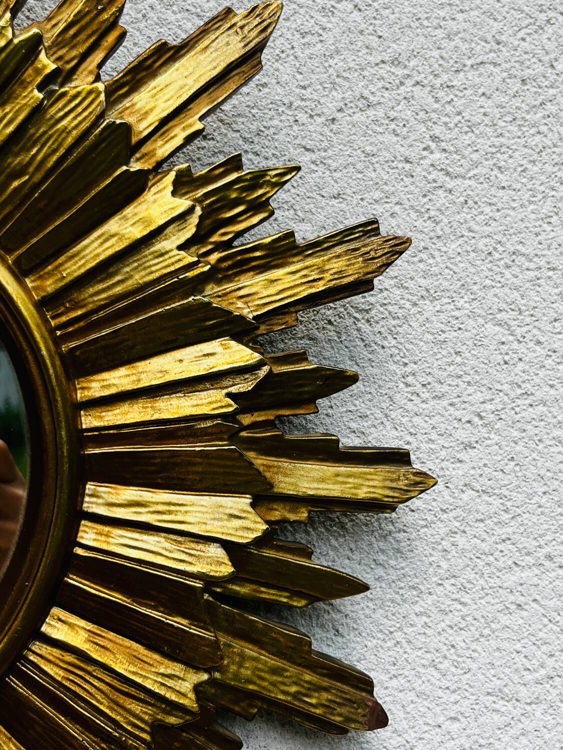 Authentic 1950s sun mirror