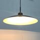 Postmodern vintage pendant lamp with counterweight by Metalarte, 1980s.
