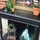 Console ancienne noire
