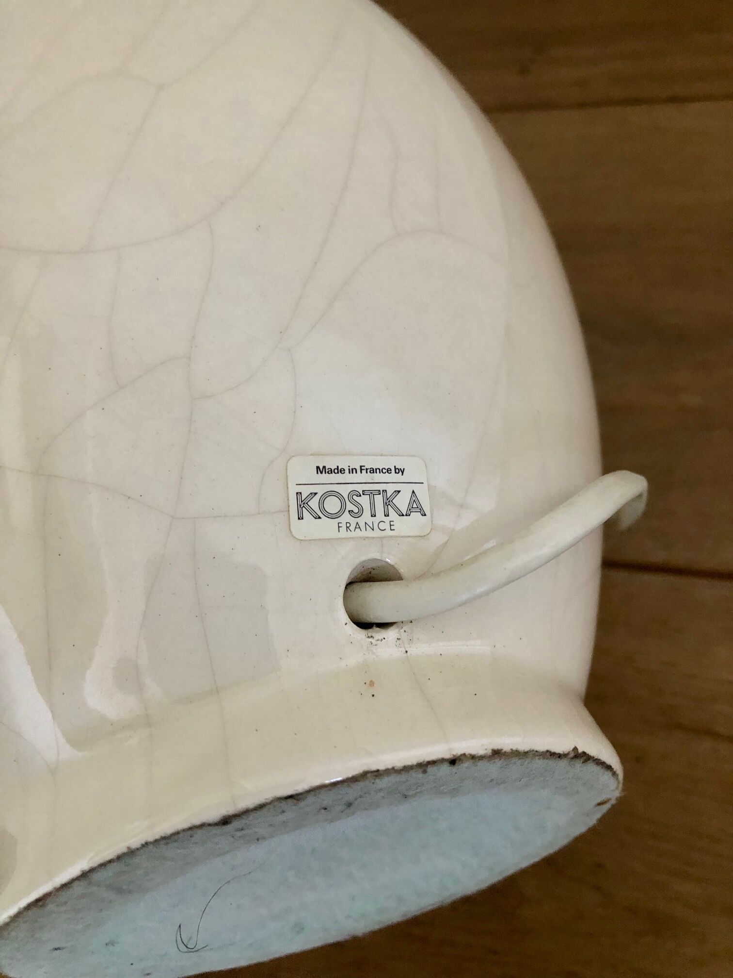 Series of 2 lamps (foot of) Kostka an. 80' 26 cm