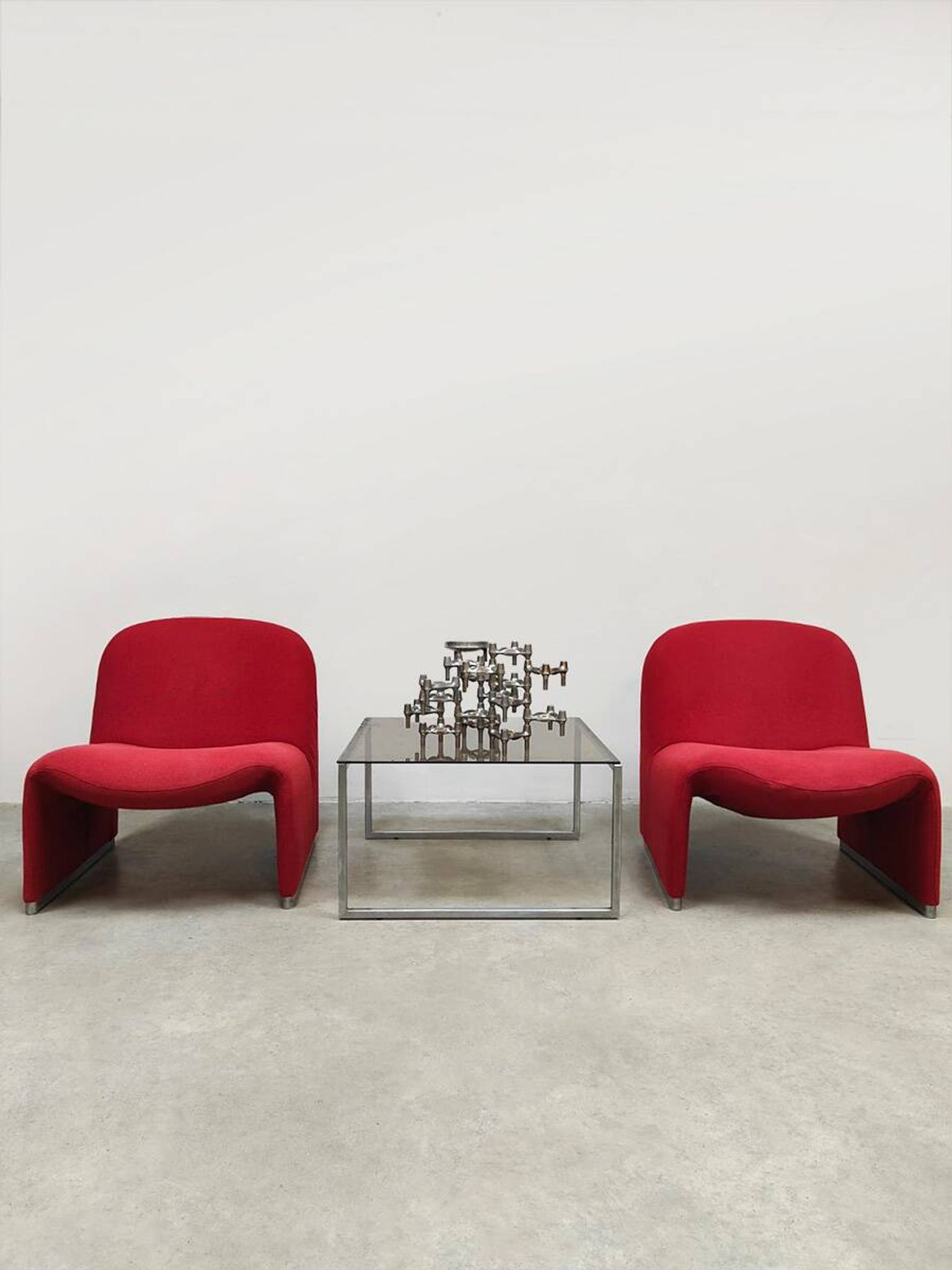 Vintage design lounge set Alky chairs