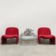Vintage design lounge set Alky chairs