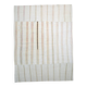 9x12 White & Cream Modern Striped Kilim Rug, 268c358Cm
