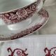 Rare old vegetable dish – Saint-Amand Hamage – English red ironstone