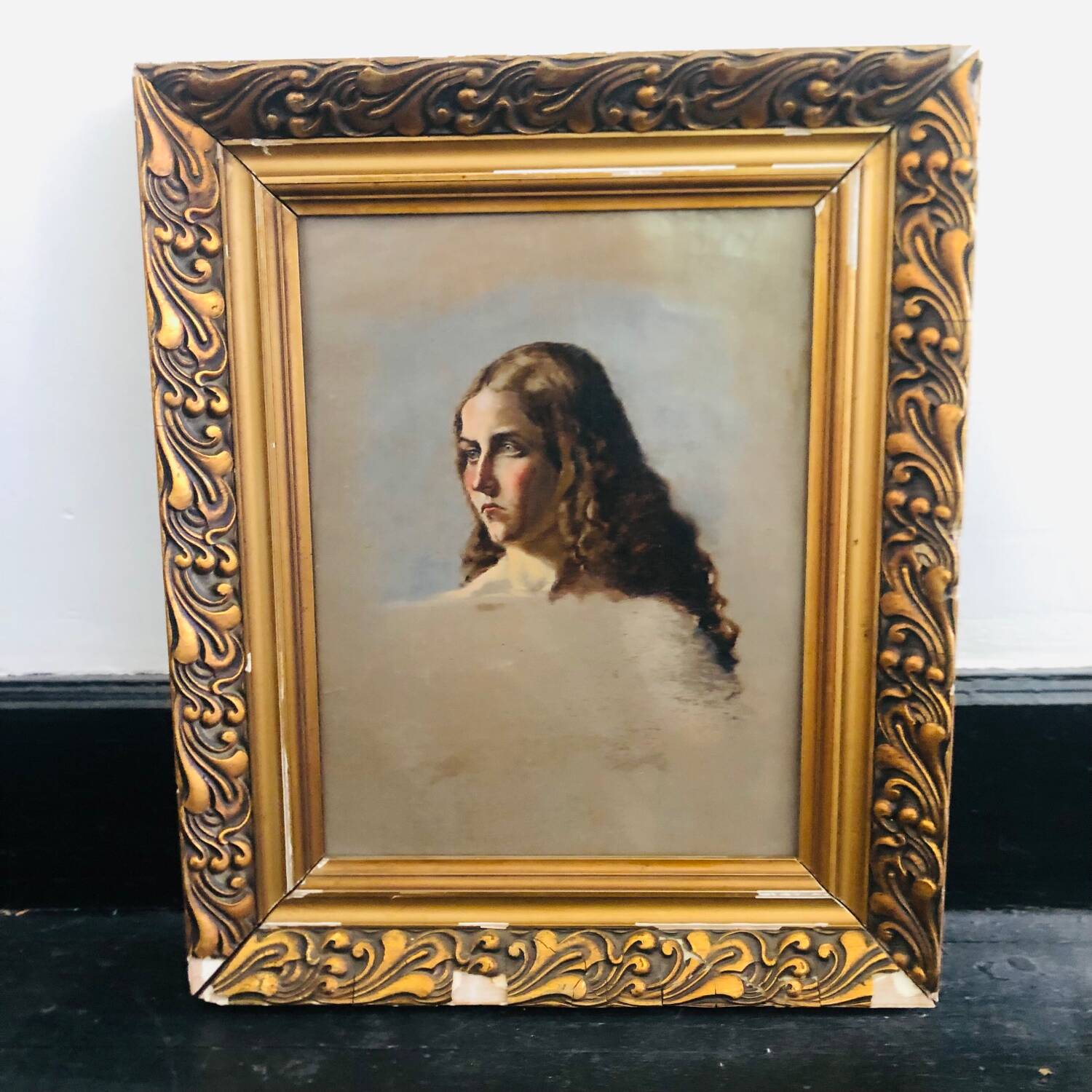 Portrait of a young Flemish girl