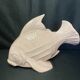 Le Jan, large ceramic fish cracked art deco circa 1930