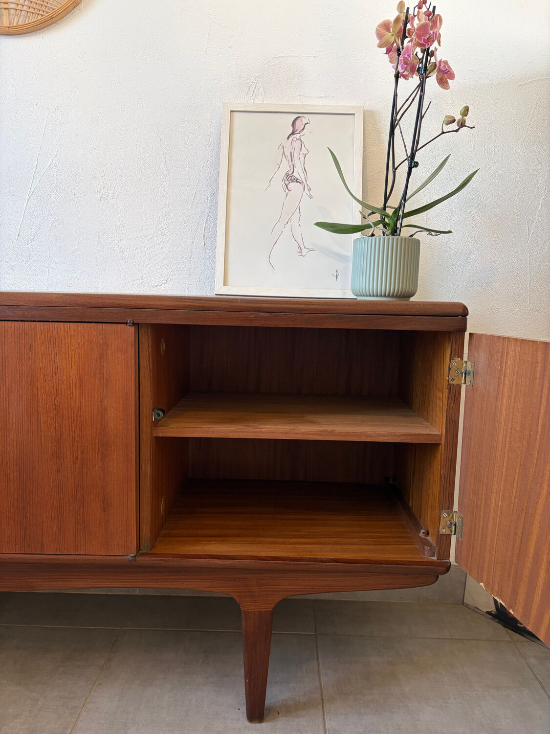 Vintage teak sideboard
