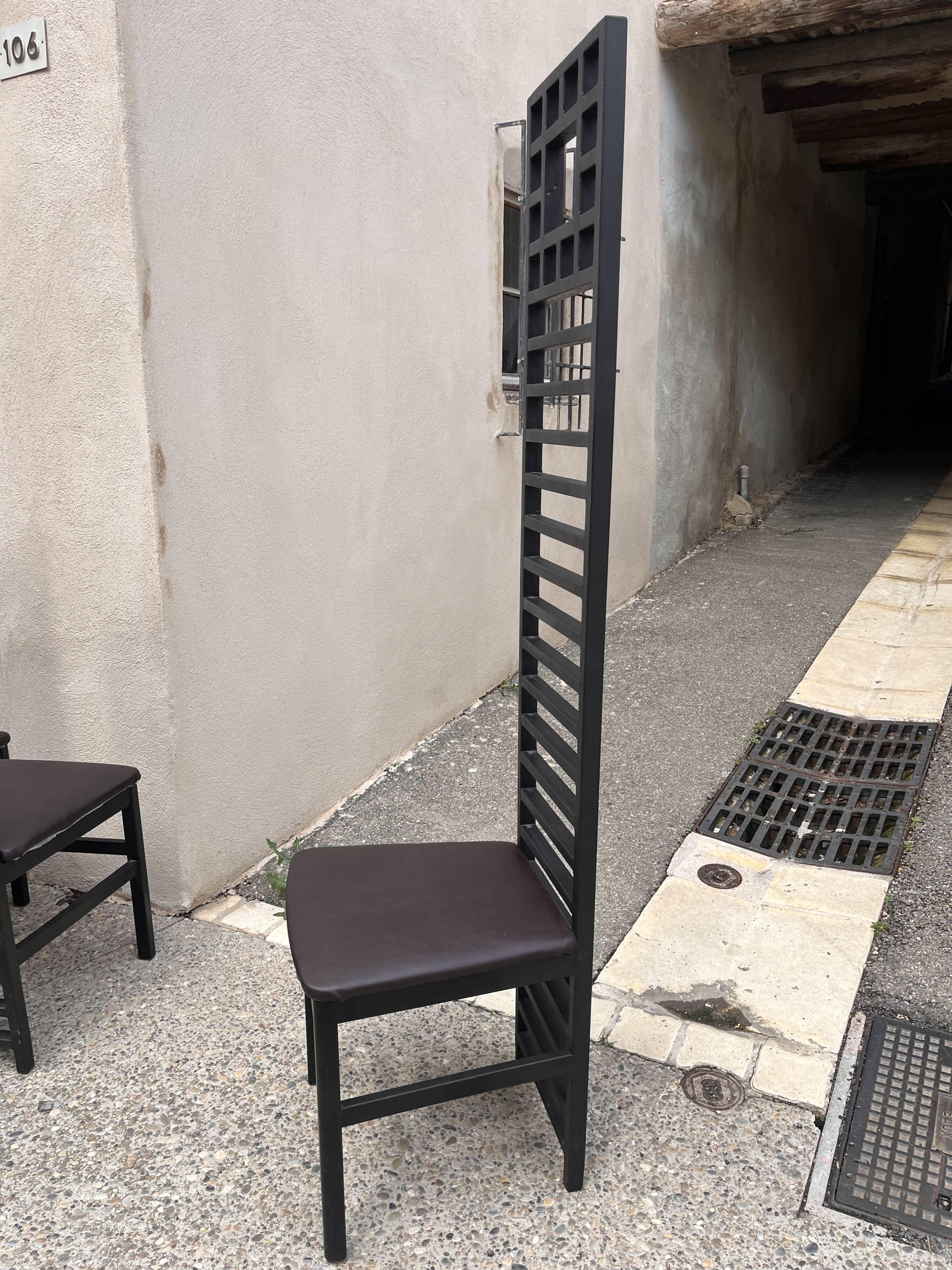 4 designer chairs from the 70s/80s.