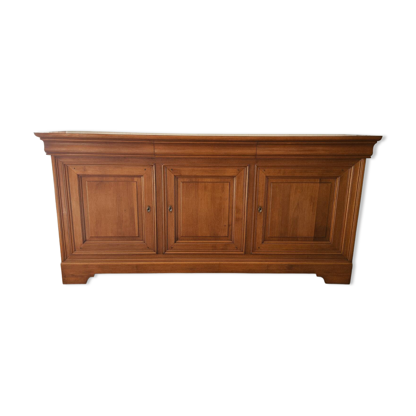 Buffet style Louis Philippe in solid cherry wood