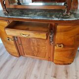 Vintage two-body sideboard from the 30s-50s