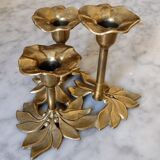 Brass candleholder