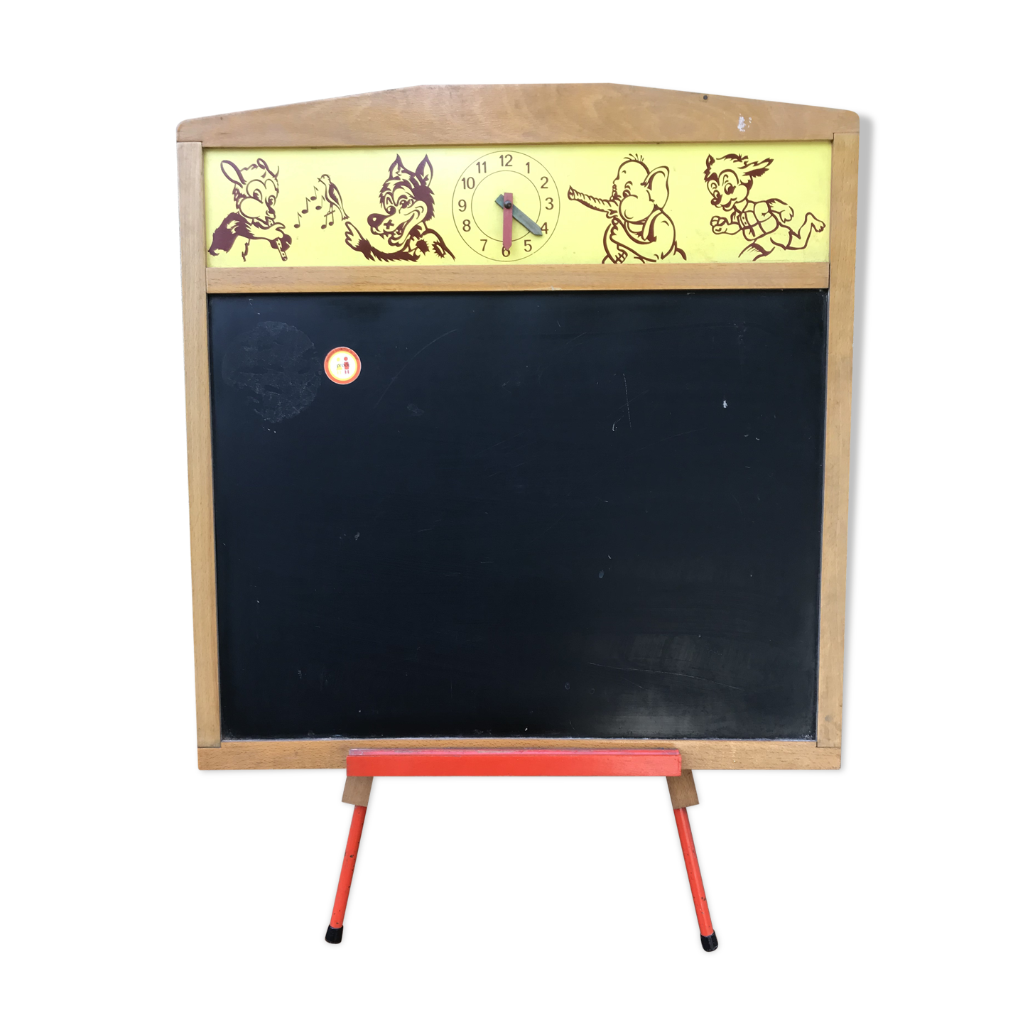 Blackboard schoolboy child wood