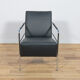 Swedish Leather Armchair by Gunilla Allard for Lammhults, 1990s