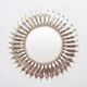 Silver Spanish sun mirror circa 1960 (44 cm)