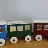 Old wooden train