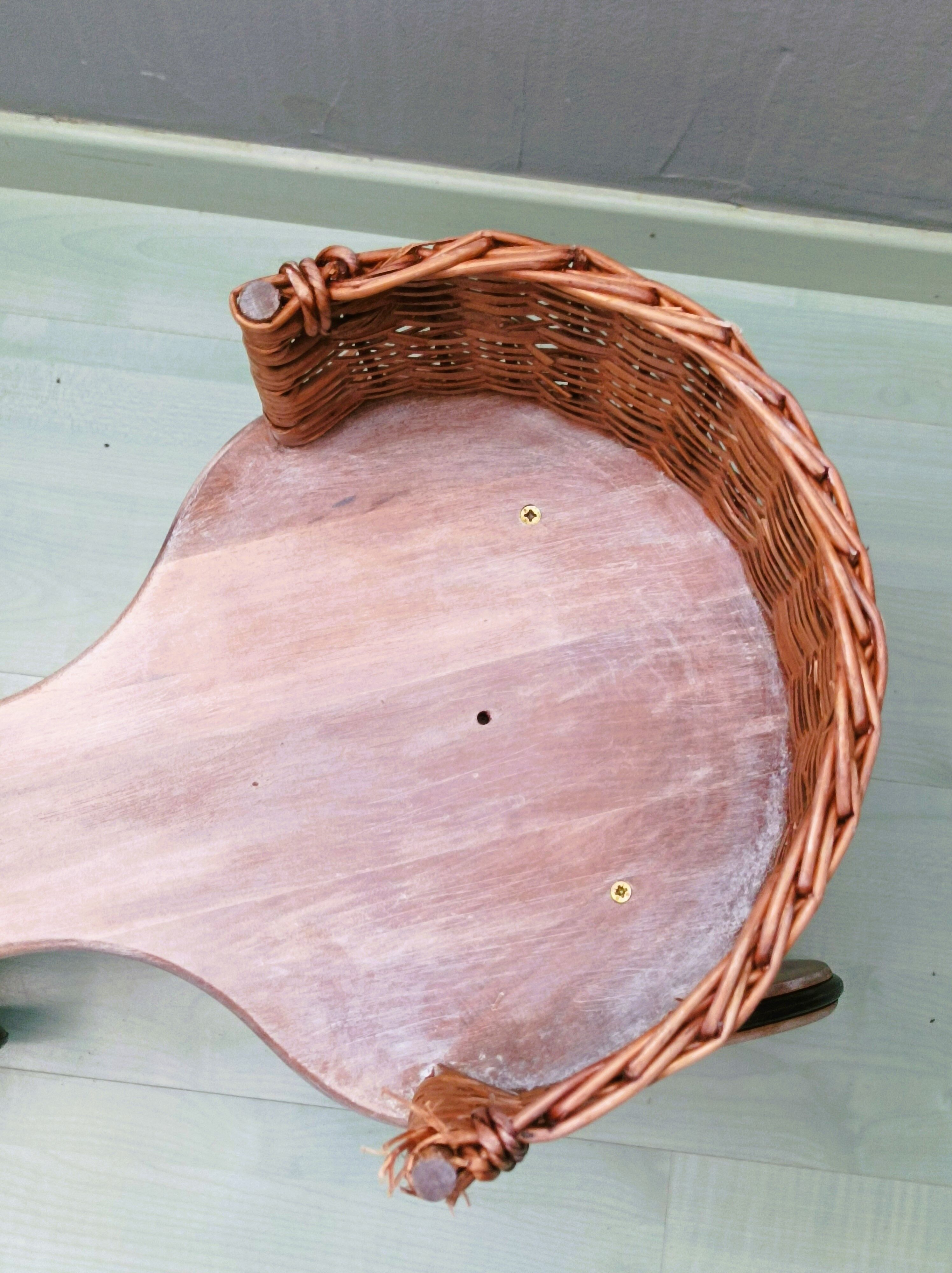 Wooden tricycle for children