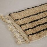 Handmade Beni Mrirt rug, size 75 x 300 cm