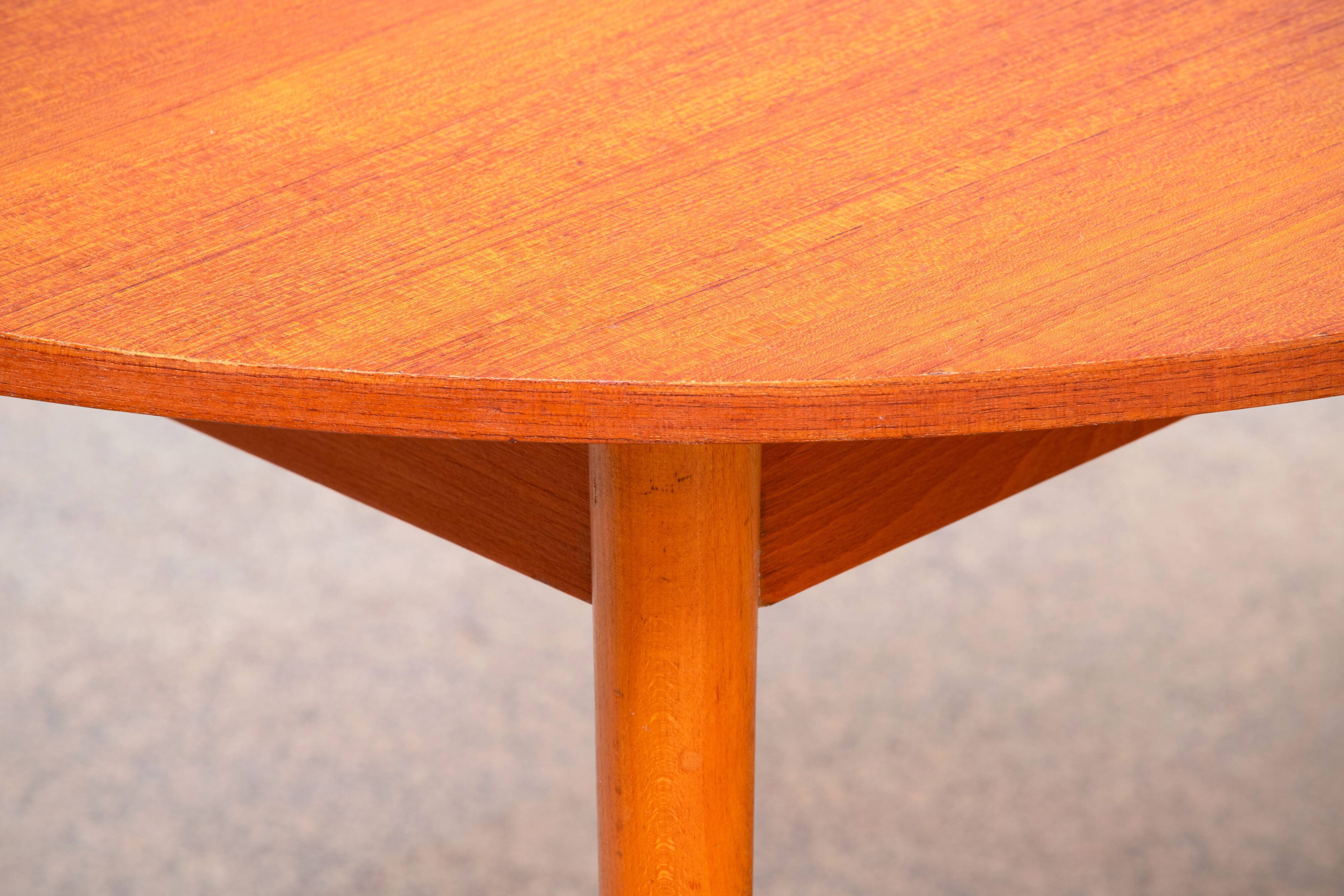 Scandinavian vintage teak table 1960