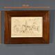 Bas-Relief Painting in Petrified Limestone, signed CF.Becker – Late 19th century
