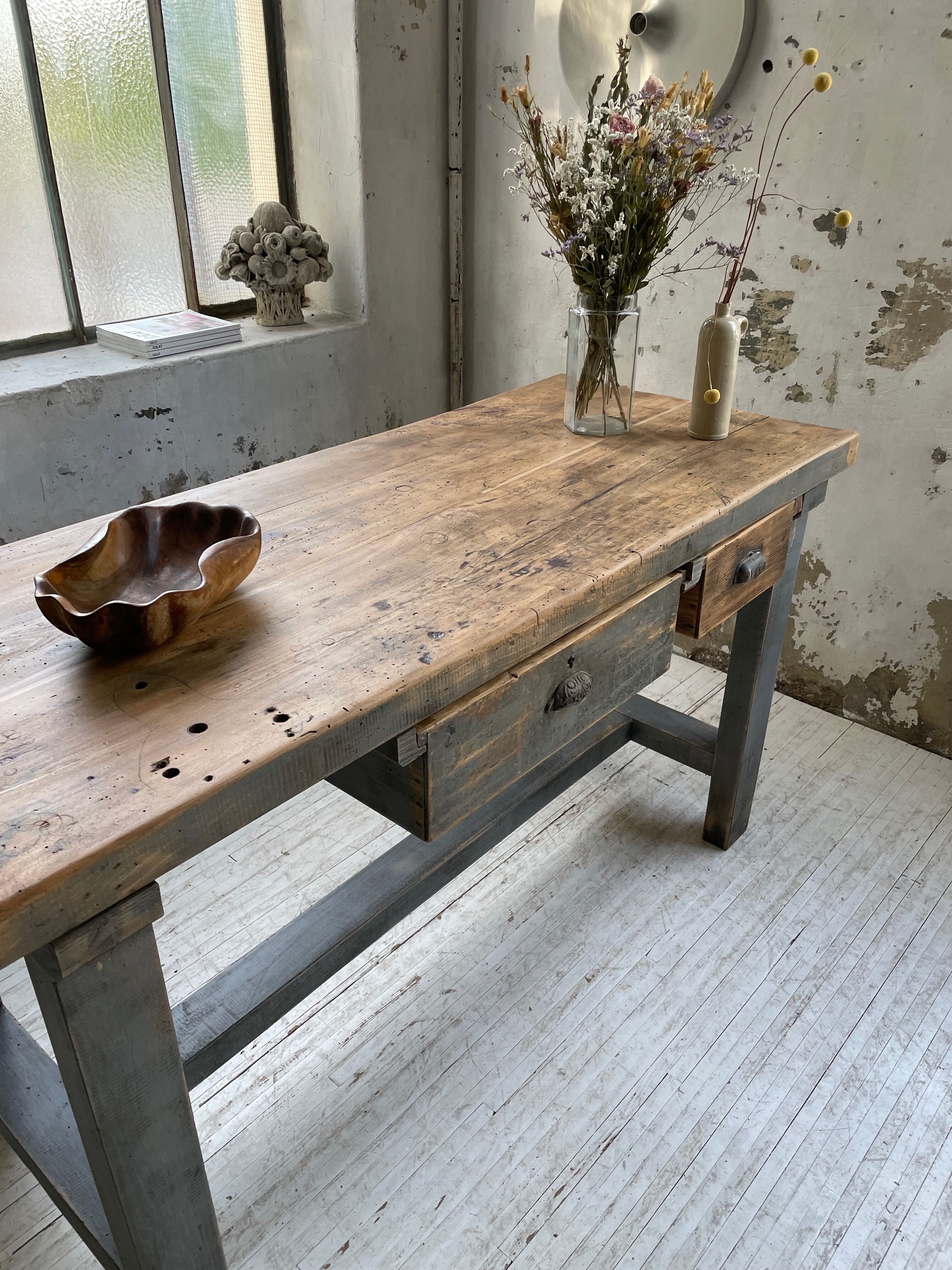 Established central island beech solid 170cm