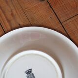 set of 2 dishes/large plates St Amand Terre de Fer "cherry"