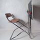 Former foldable gico desk for children chrome skai formica