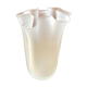 Vintage handkerchief vase made of glass paste